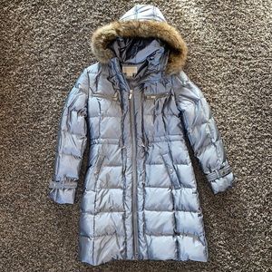 Michael Kors silver/pewton parka